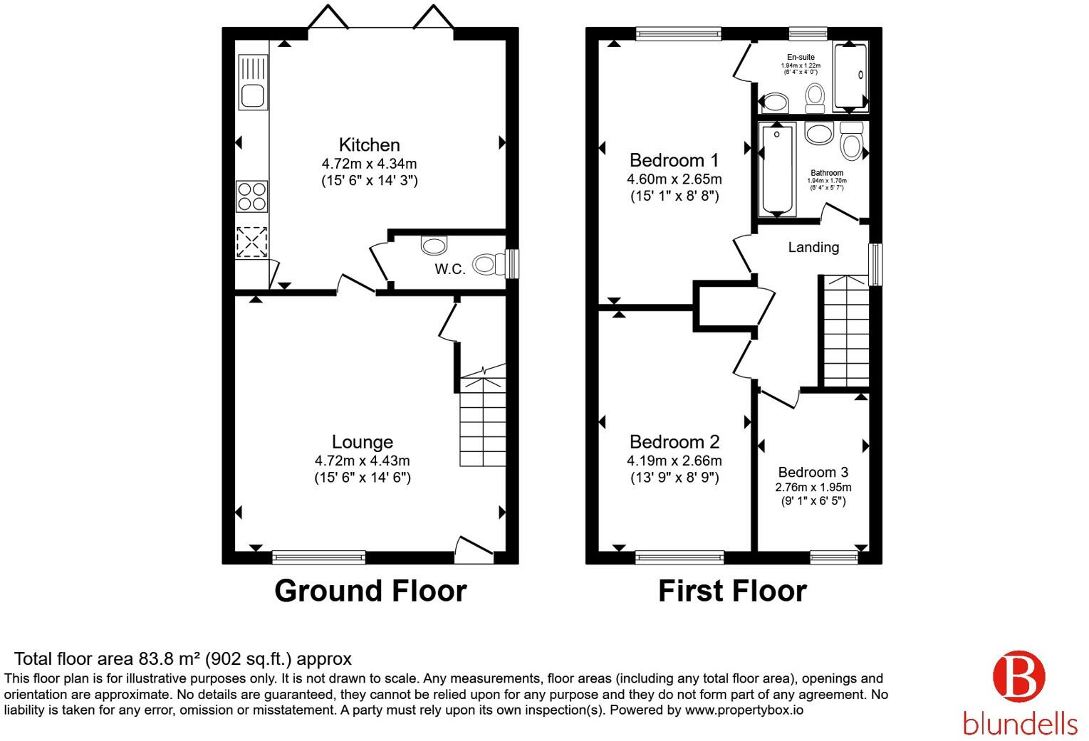 Avro Way, Blaxton, Doncaster, South Yorkshire, DN9 floorplan