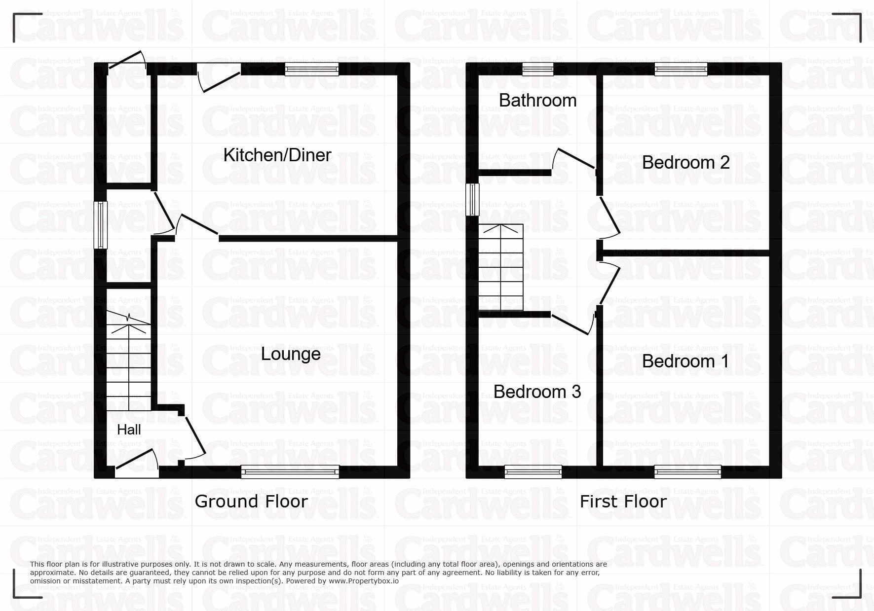 Crescent Road, Kearsley floorplan