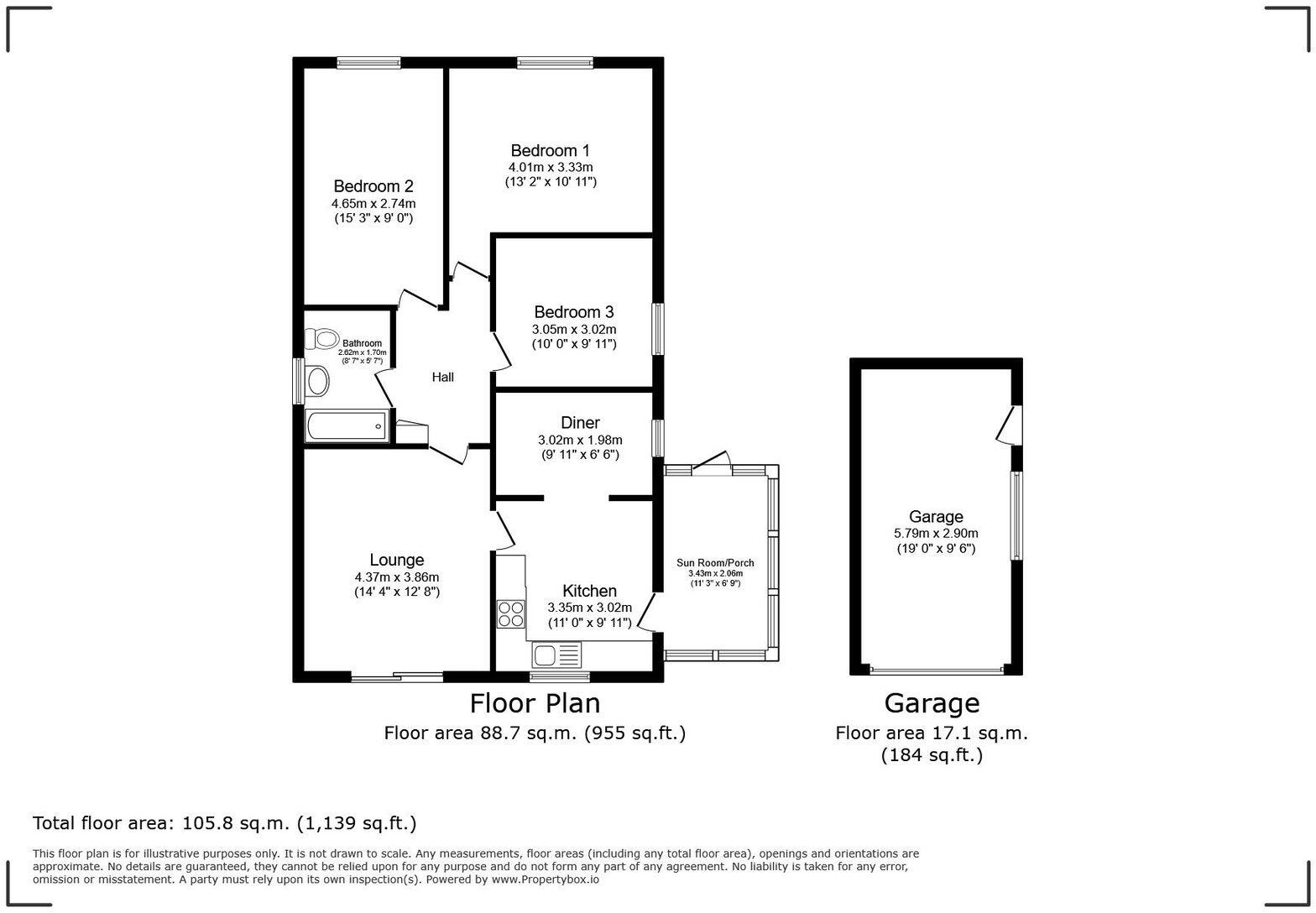 Bretton Road, Ravenshead, NG15 9DB floorplan