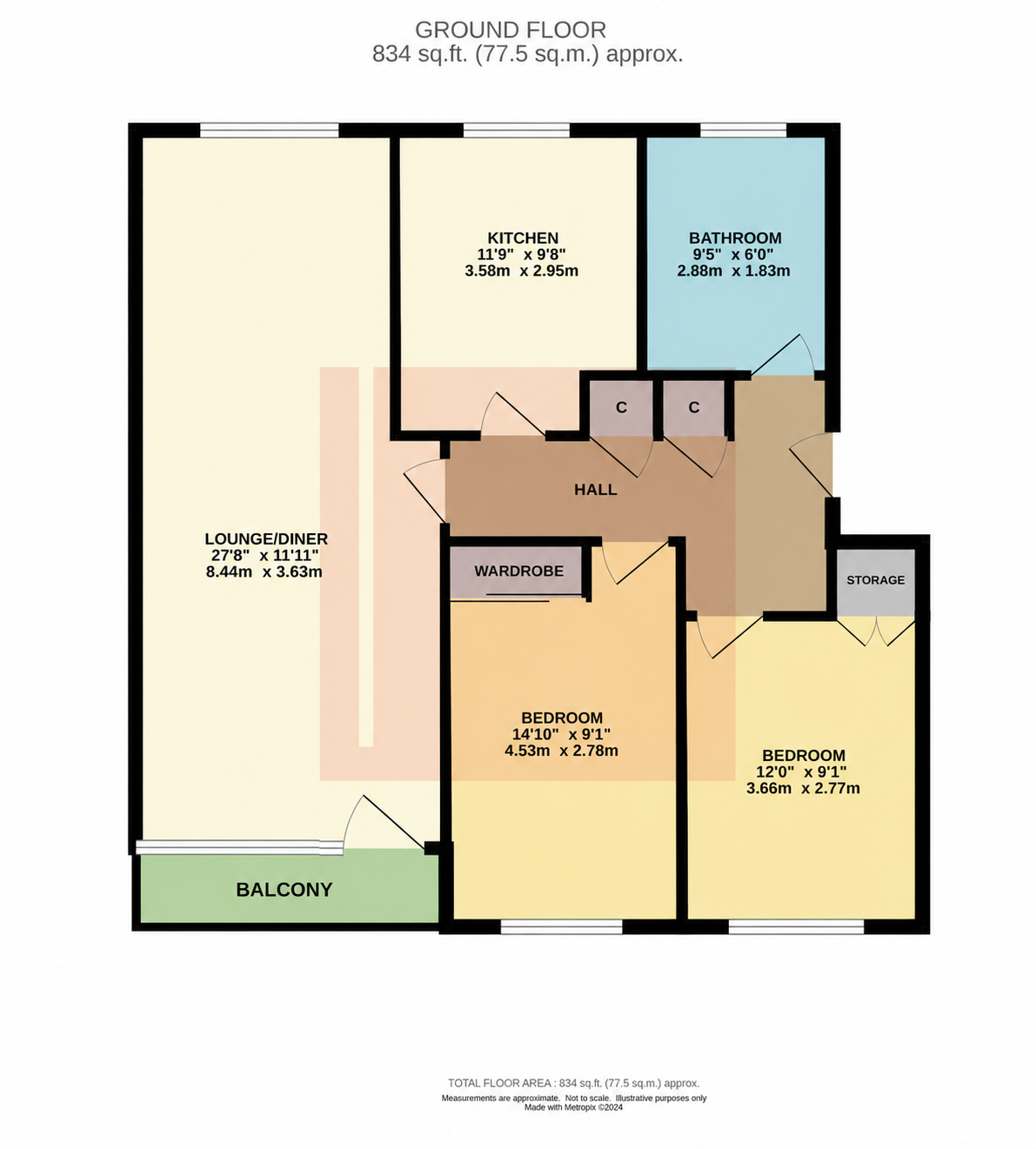Braeside Gardens, Wirral, Merseyside, CH49 floorplan
