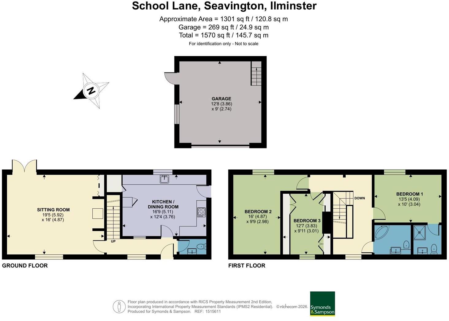 School Lane, Seavington, Ilminster floorplan