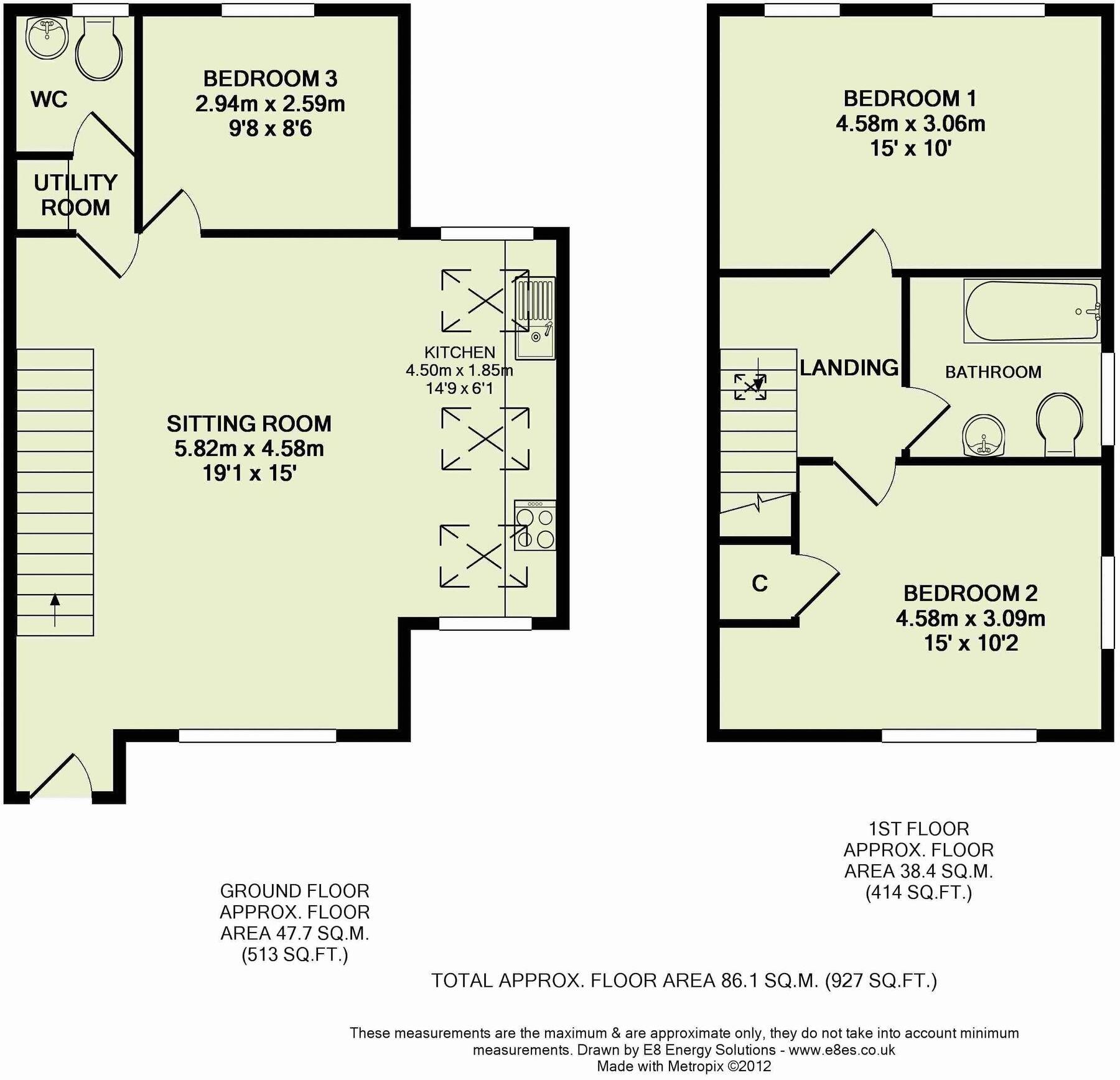 Hazel Crescent, Kidlington, OX5 floorplan