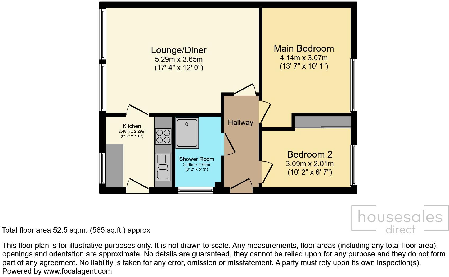Sunnybank Crescent Brinsworth, Rotherham, S60 floorplan