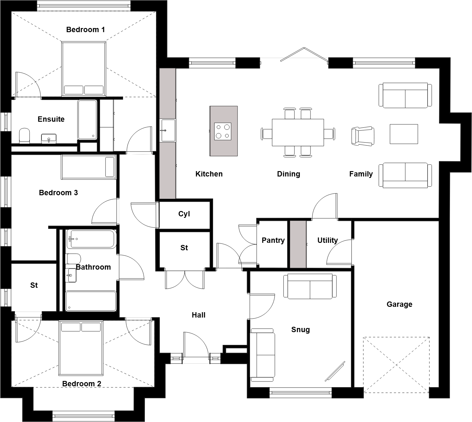 The Racecourse, Stoney Wood, Cameron Hall Homes, Wynyard, TS22 floorplan