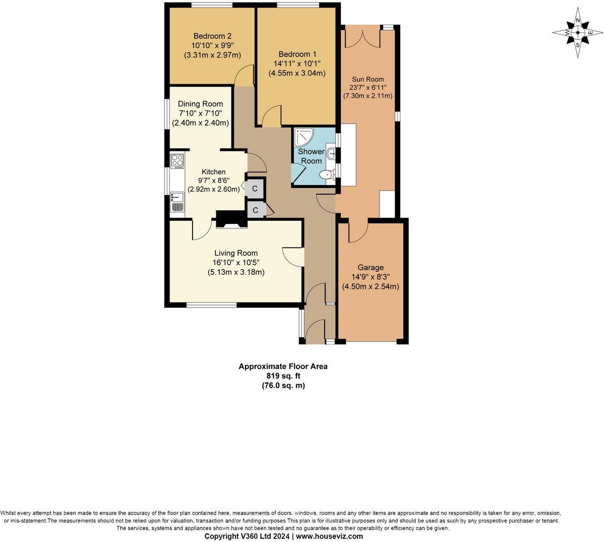 Valley View, Seaton, Devon, EX12 floorplan