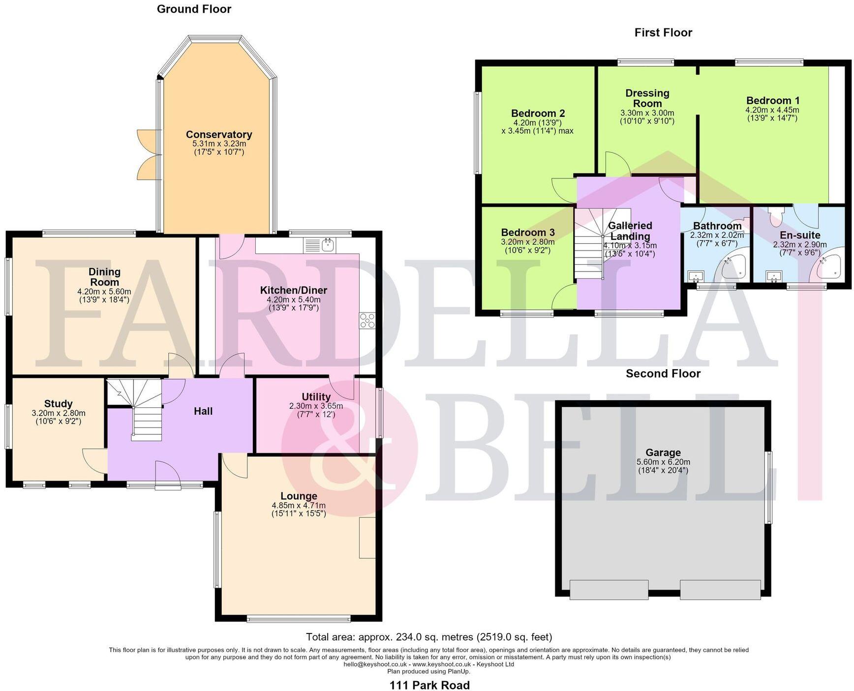 Park Road, Cliviger, BB10 floorplan