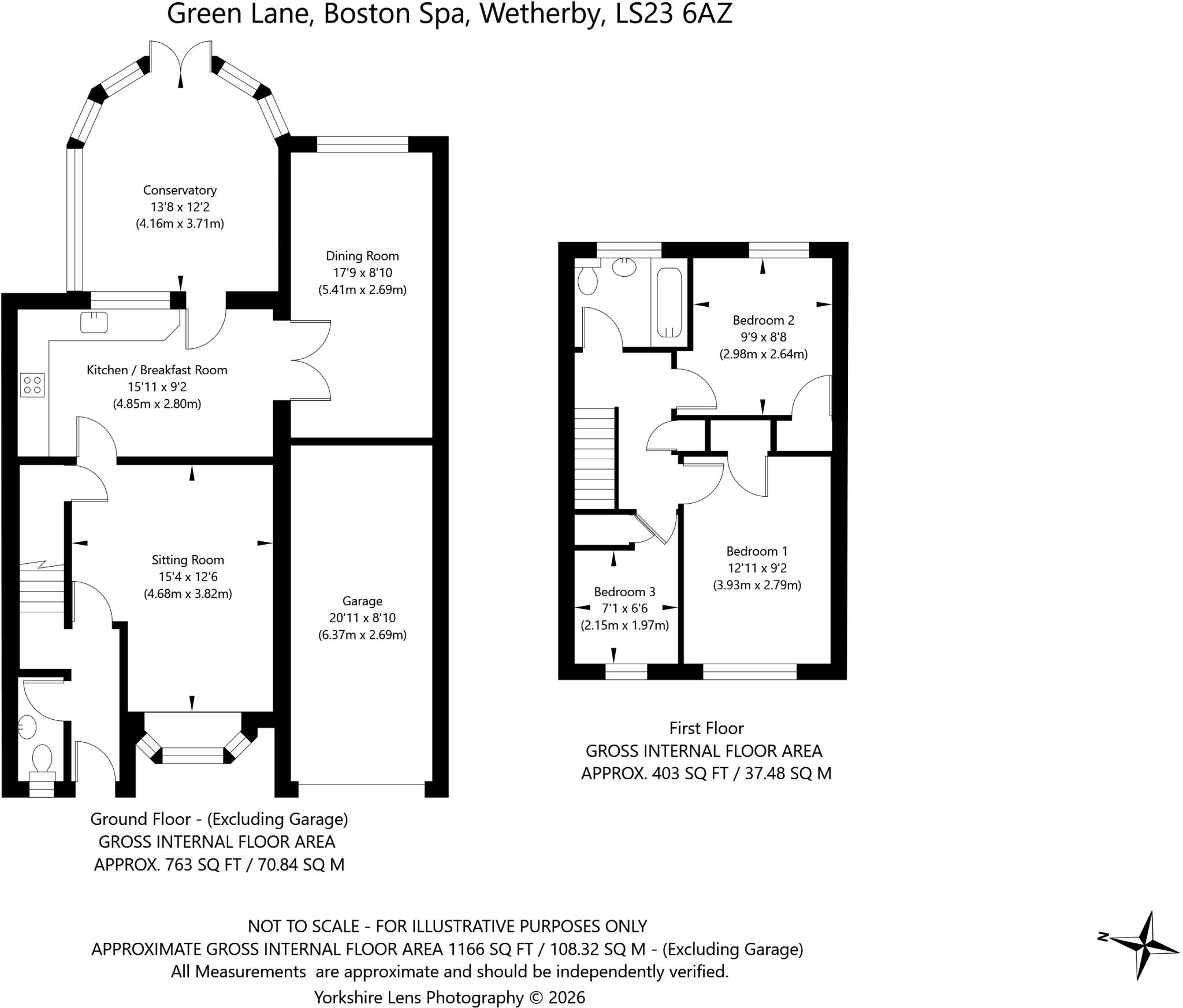 Green Lane, Boston Spa, Wetherby, West Yorkshire floorplan