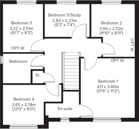 Snowdon Gait, 
Snowdon Terrace, 
West Kilbride, 
Ayrshire, 
KA23 9HN floorplan