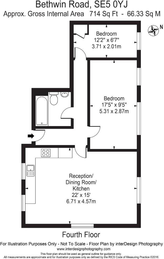 Bethwin Road, London floorplan
