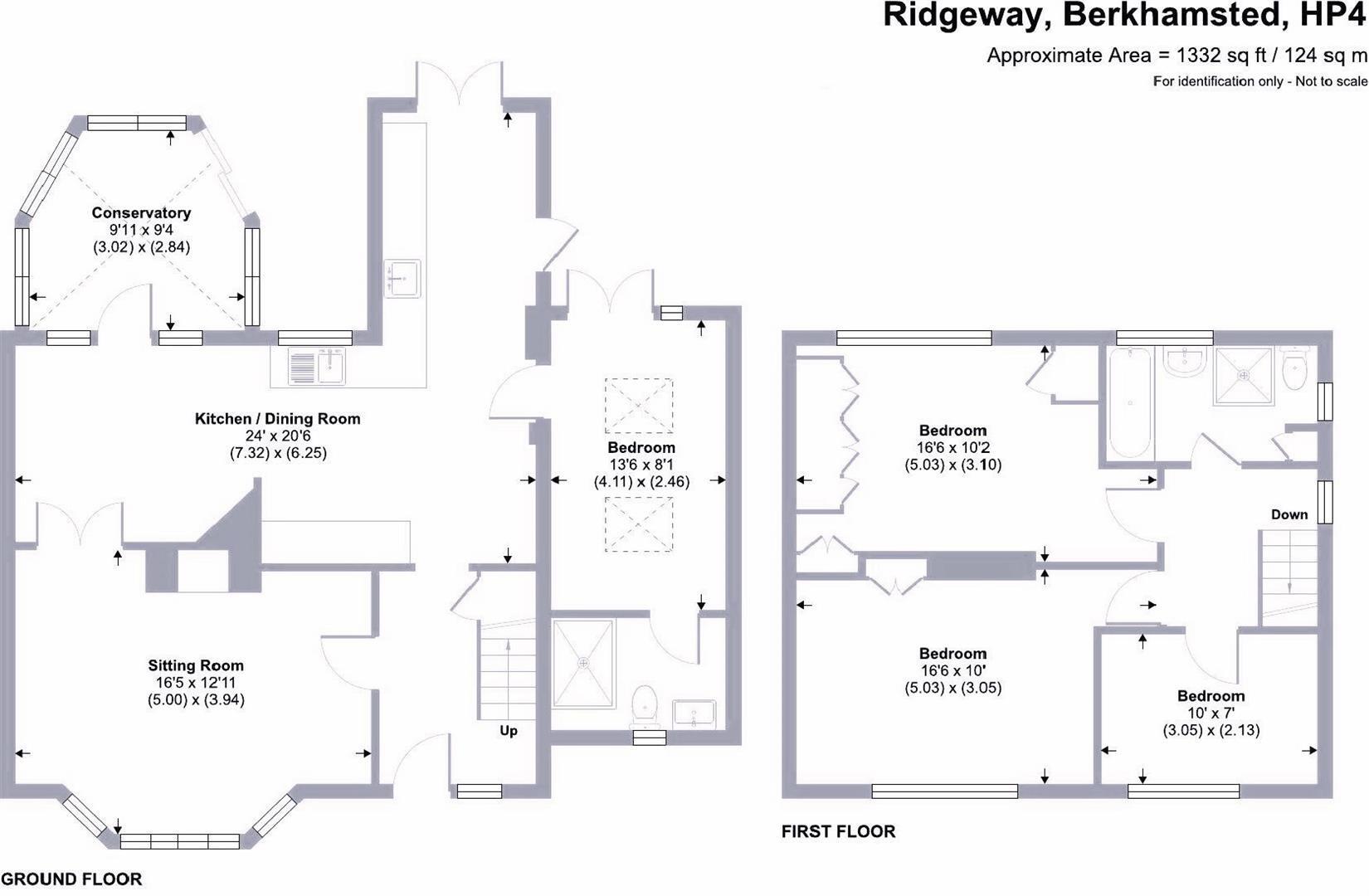 Ridgeway, Berkhamsted floorplan