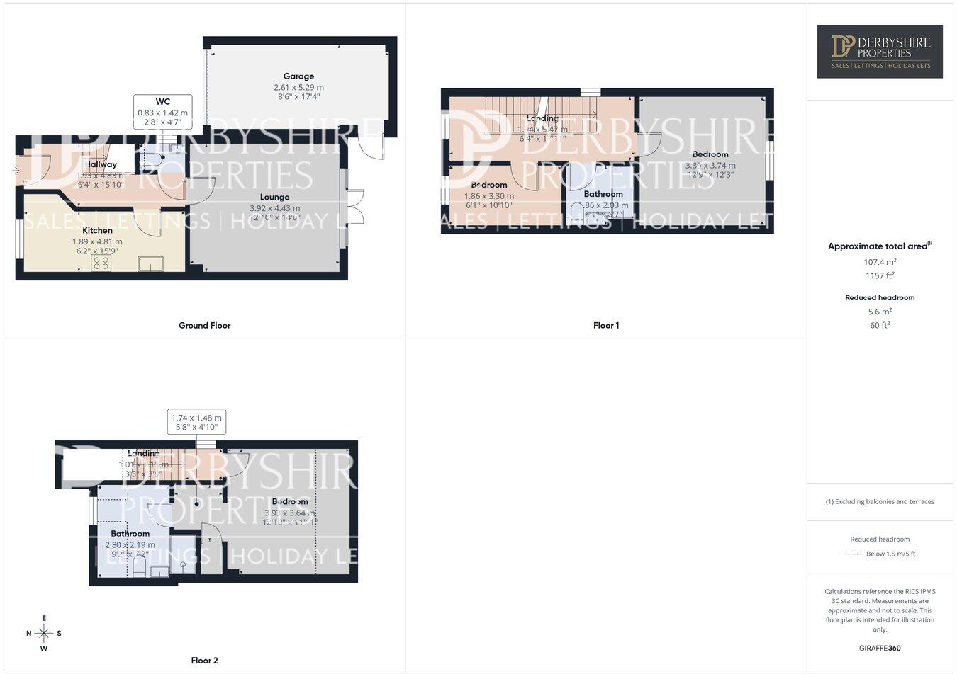 James Street, Leabrooks, DE55 floorplan