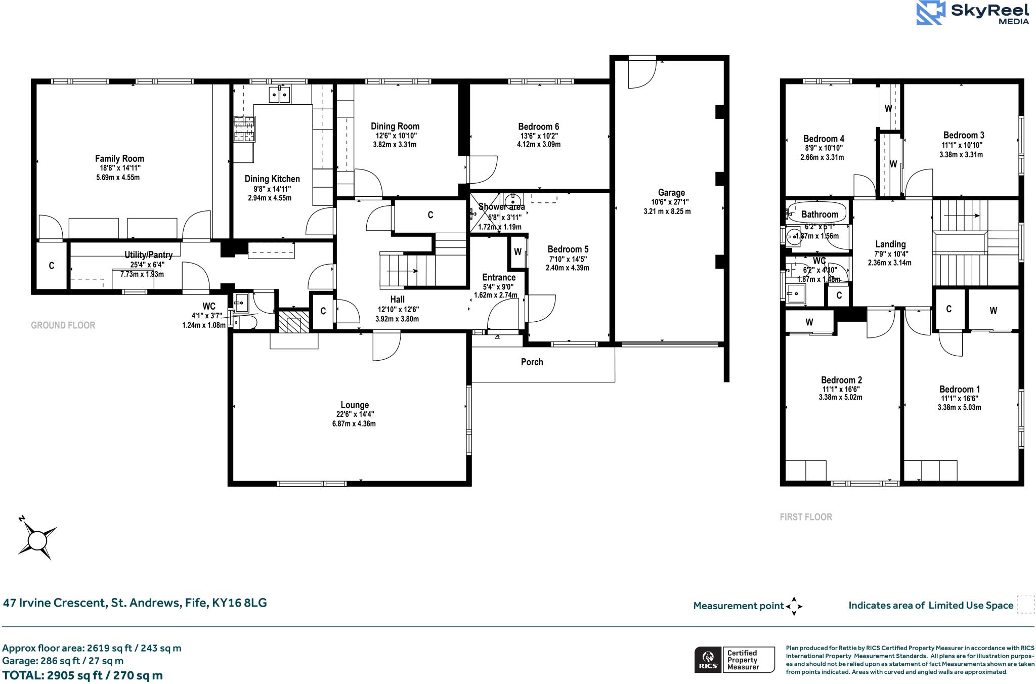 47, Irvine Crescent, St. Andrews, Fife floorplan