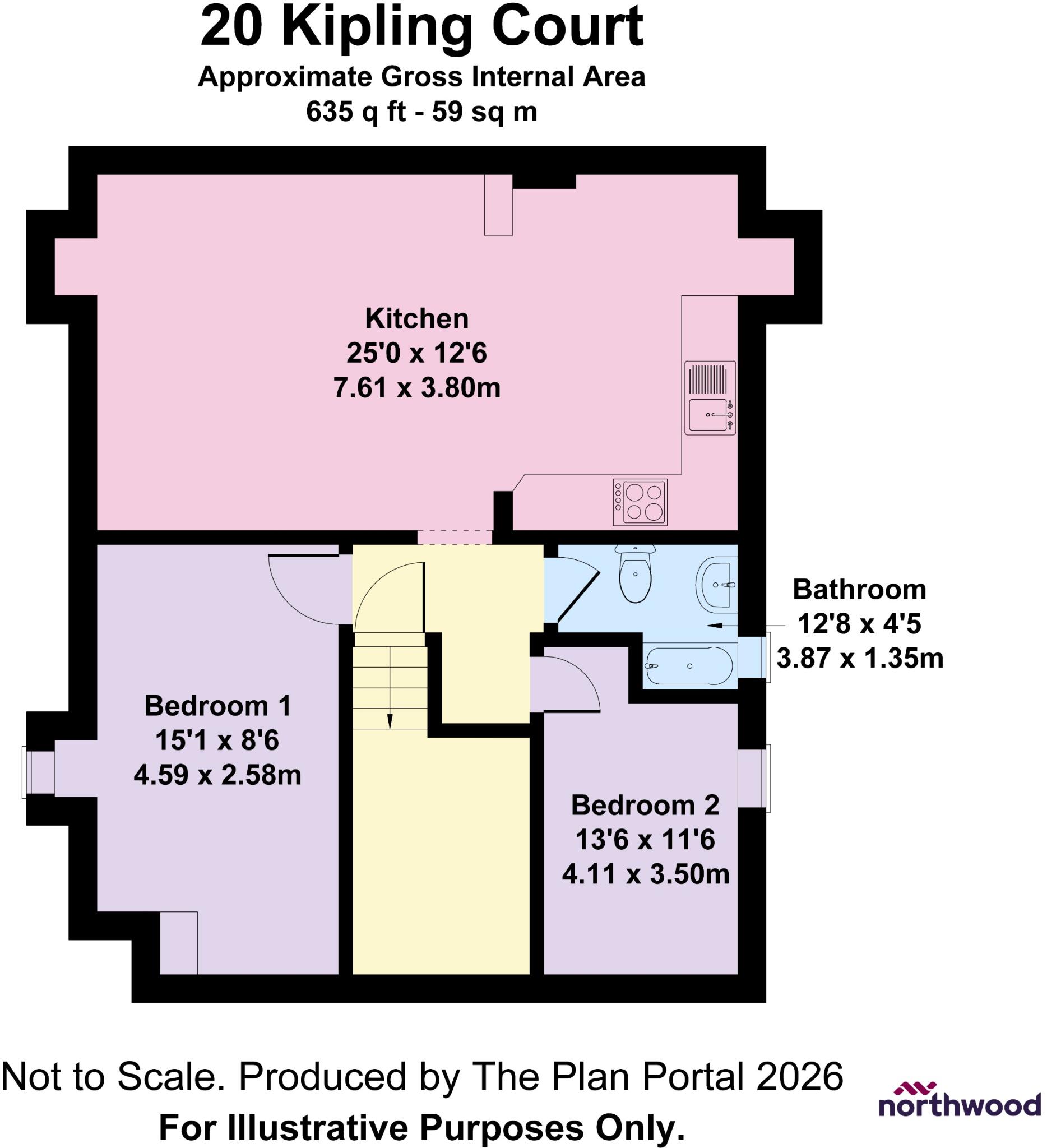 Kipling Terrace, Westward Ho!, EX39 floorplan