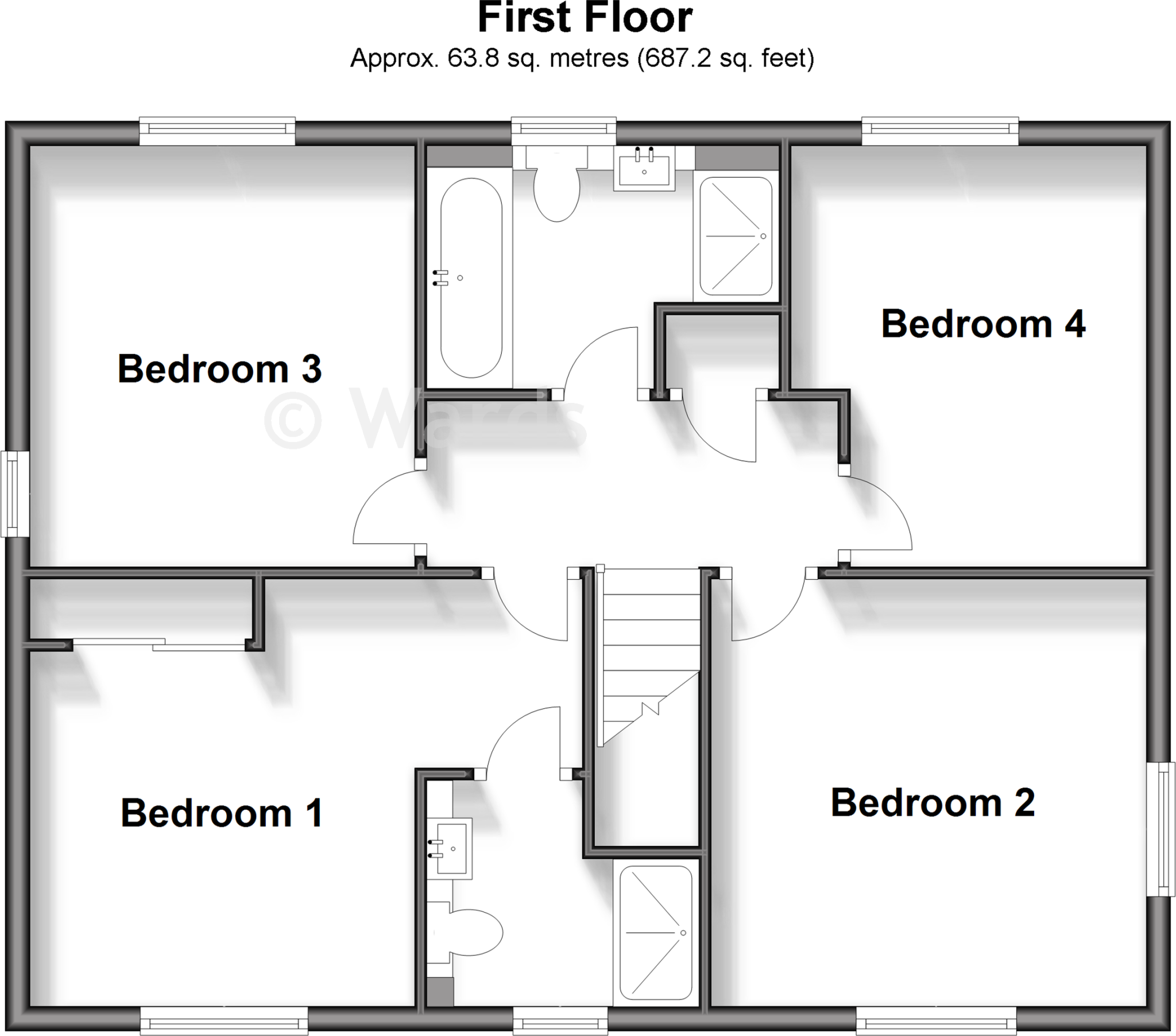 Ruton Square, Kings Hill, West Malling, Kent floorplan