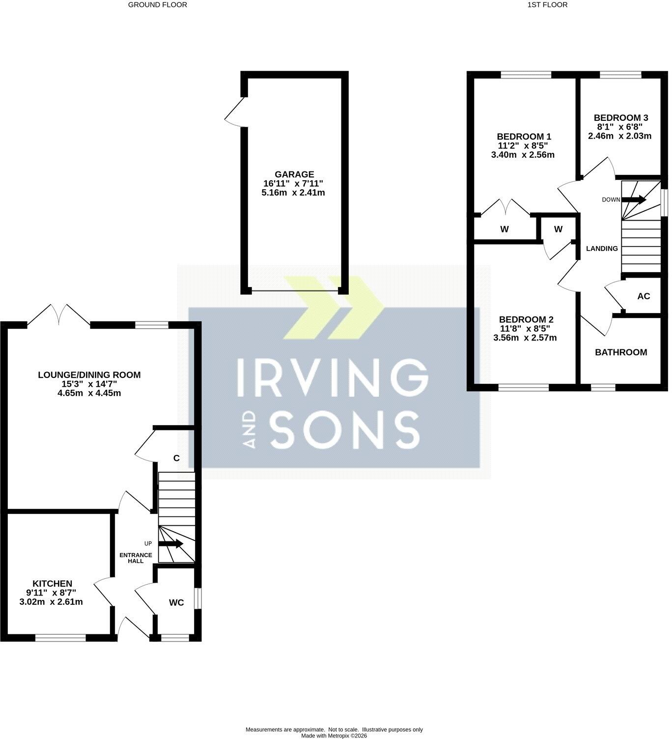 Albion Way, Verwood, Dorset, BH31 floorplan