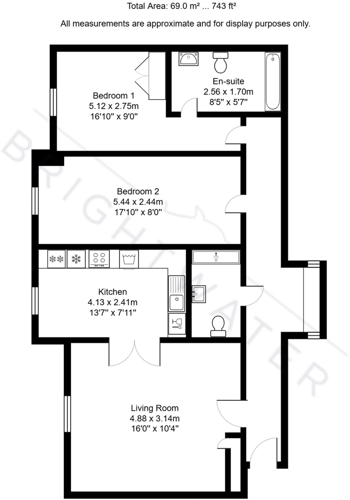 Forest Gate Court, Ringwood, BH24 floorplan