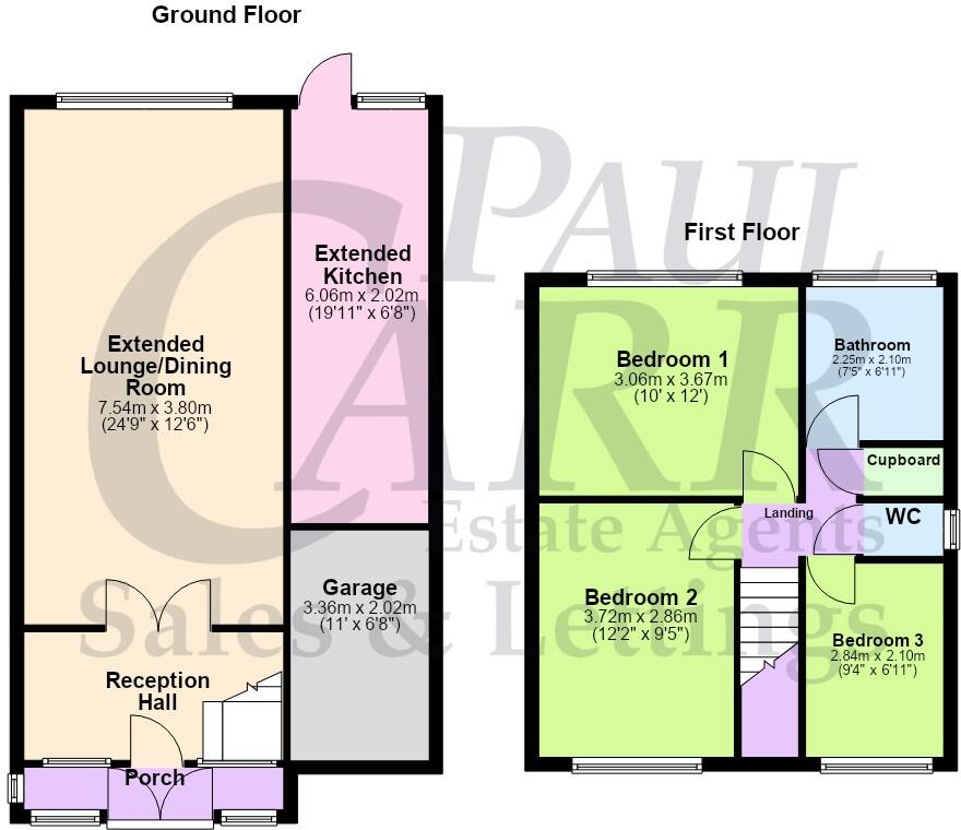 The Croftway, Handsworth Wood, Birmingham, B20 1EG floorplan