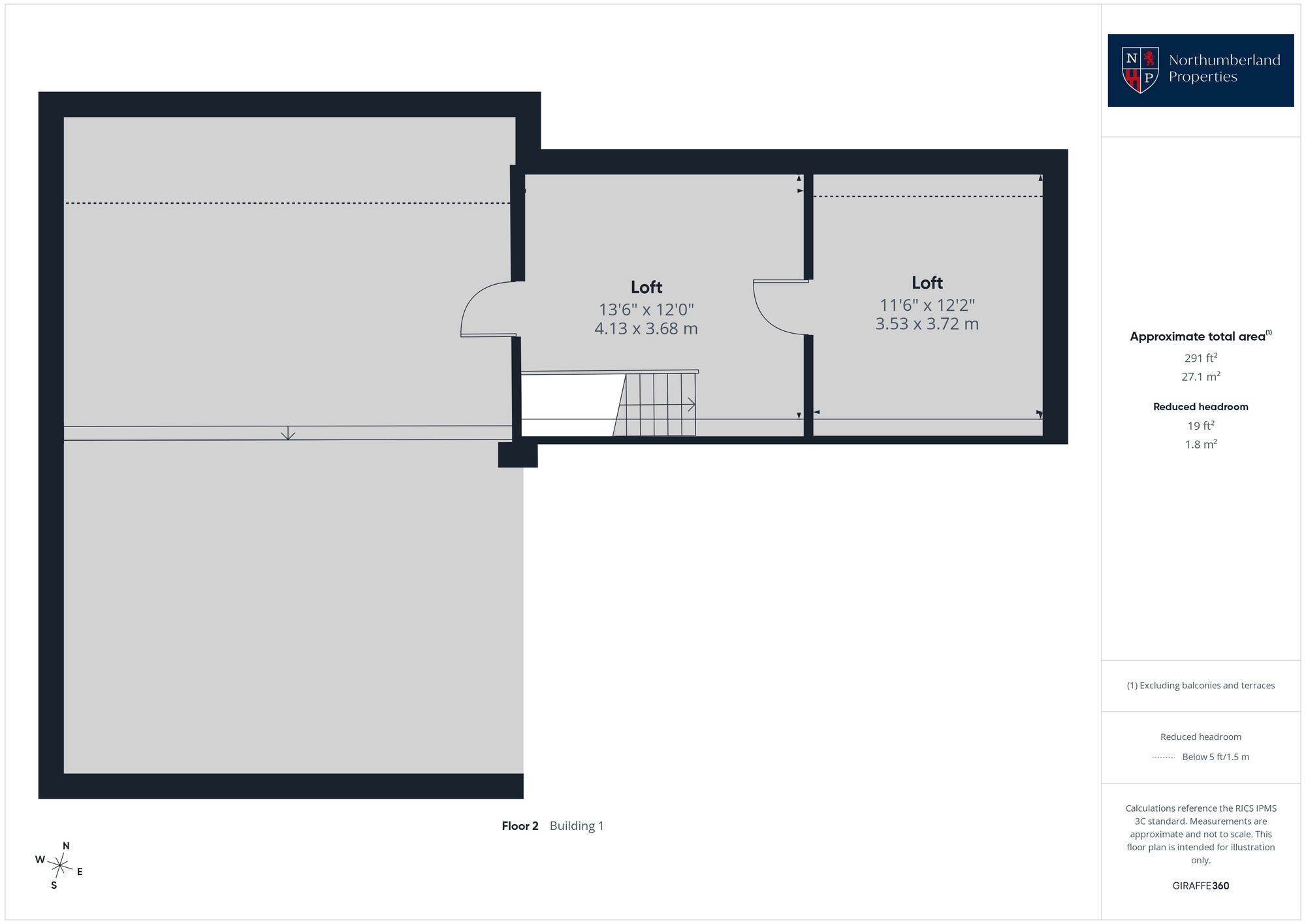 High Buston, Alnwick, NE66 floorplan