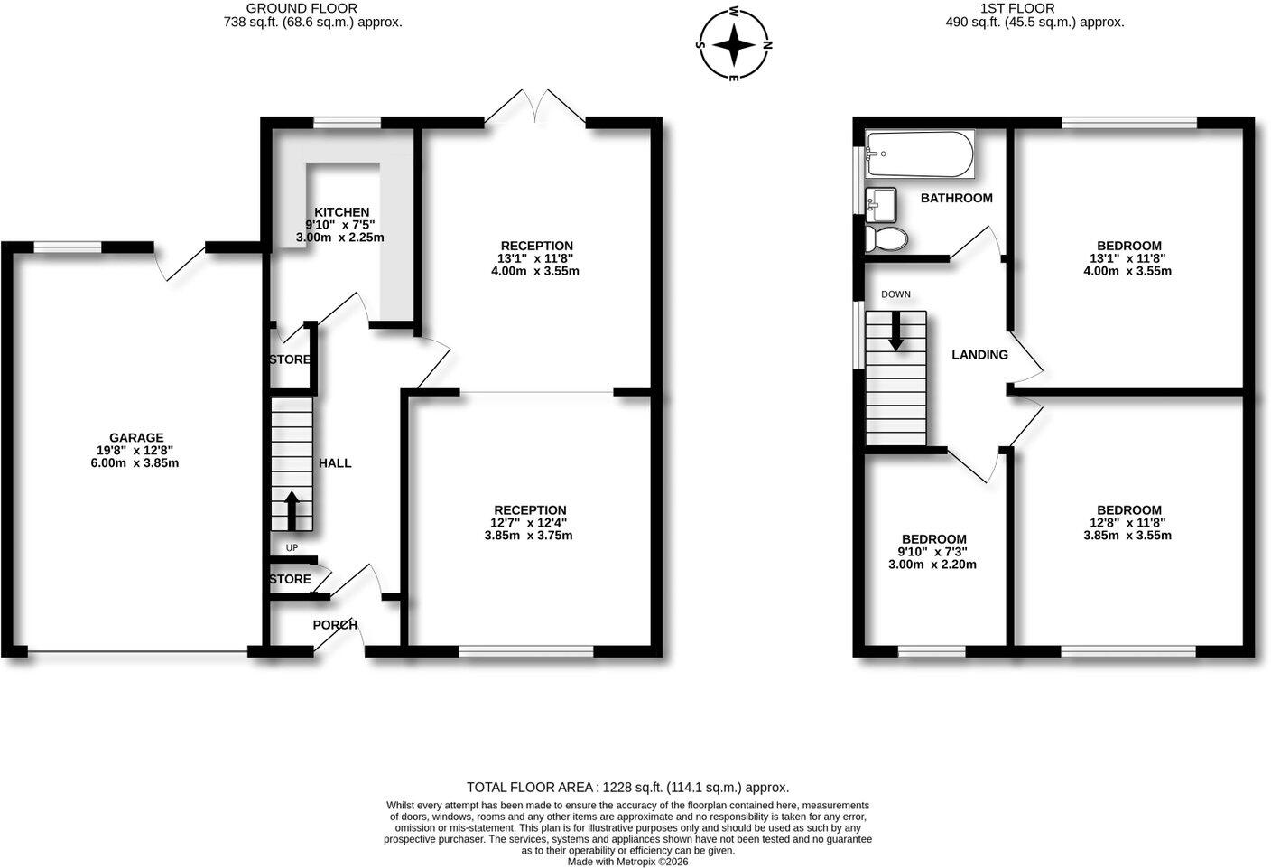Morland Avenue, Bromborough floorplan