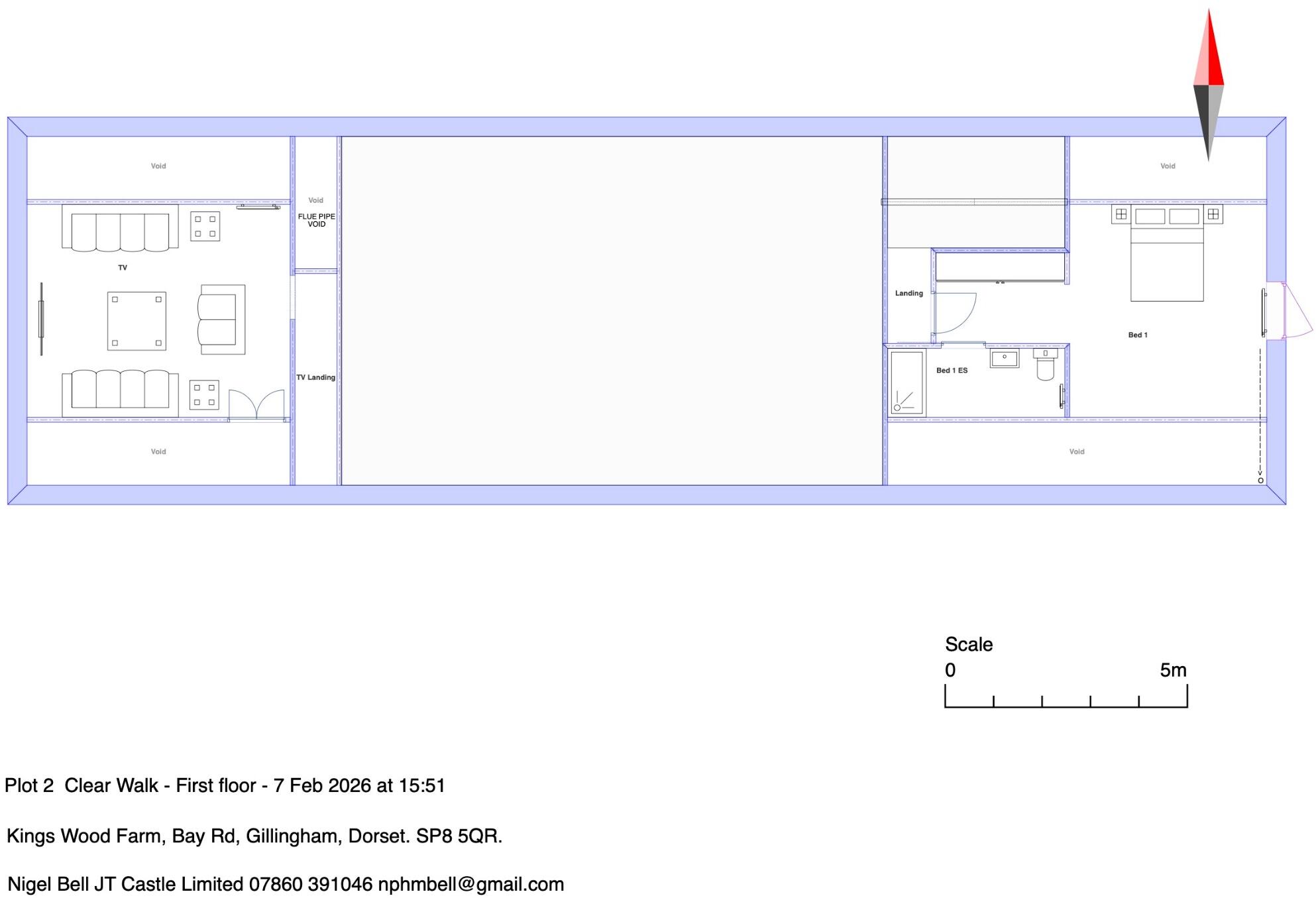 Kings Wood Farm - North Dorset countryside floorplan