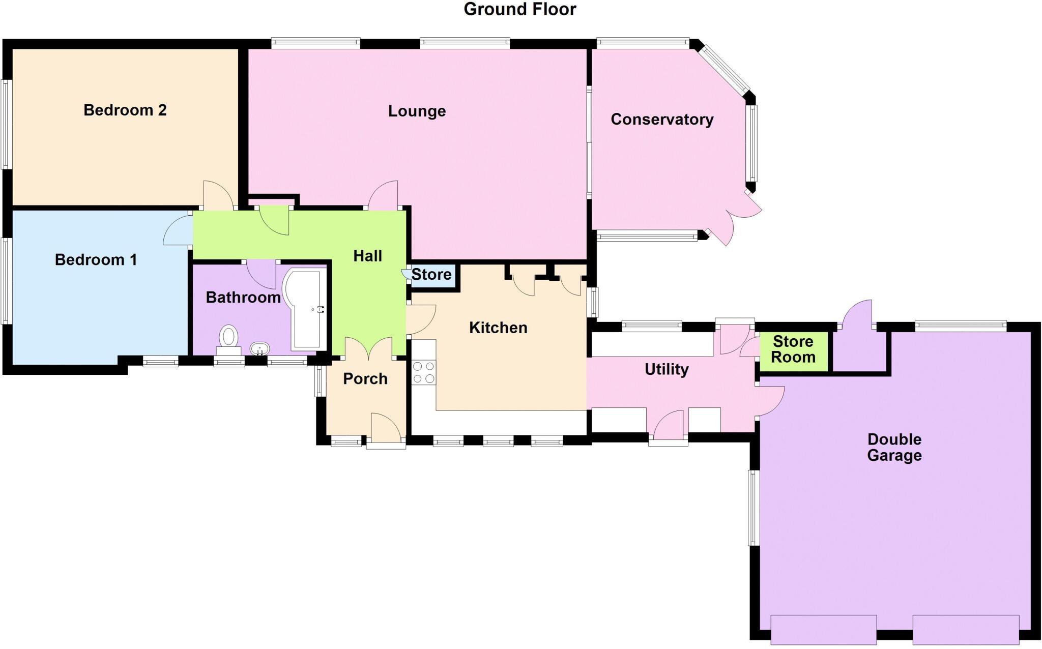 2 Richard Place, Walsall floorplan