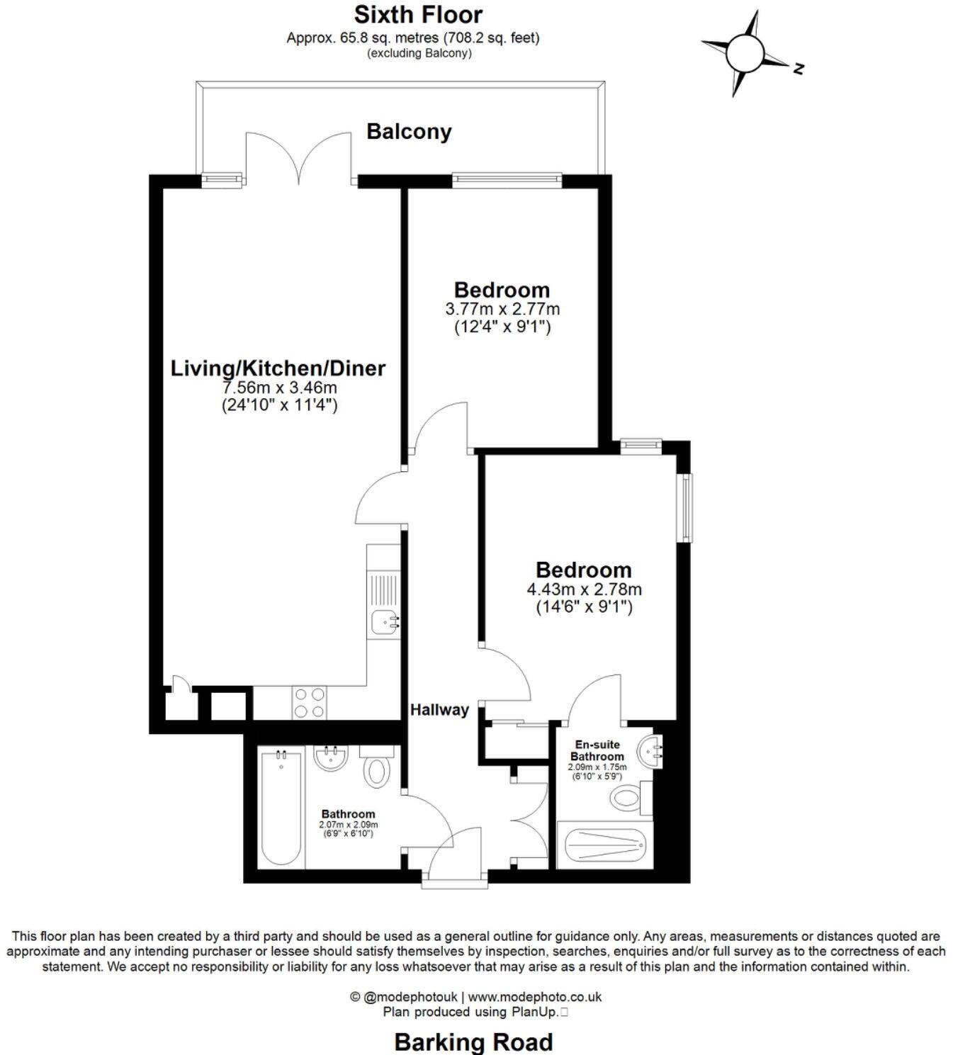 30 Barking Road, London, Greater London, E16 floorplan