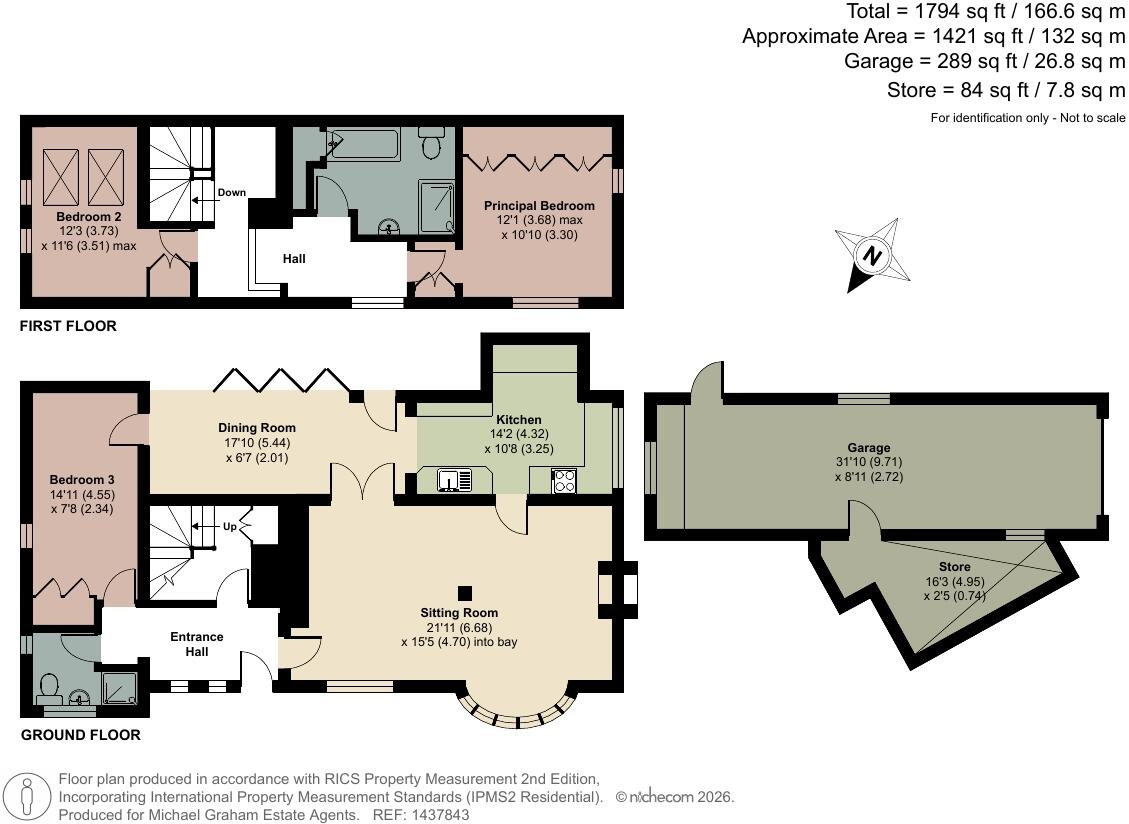 Risborough Road, Stoke Mandeville, Aylesbury, Buckinghamshire, HP22 floorplan