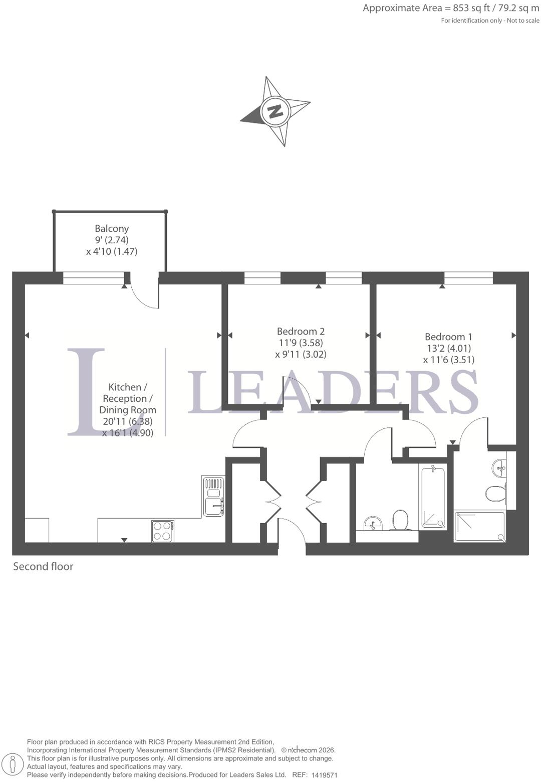 Thomas Blake Avenue, Southampton, Hampshire floorplan