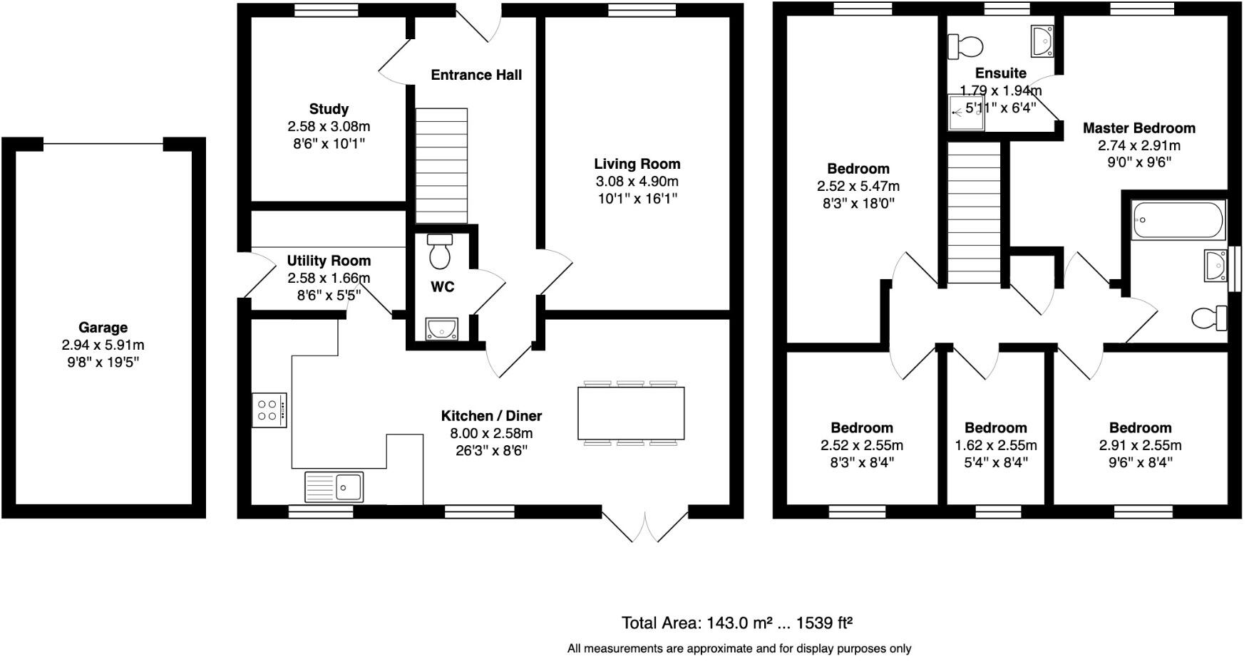Lancaster Road, Swaffham floorplan