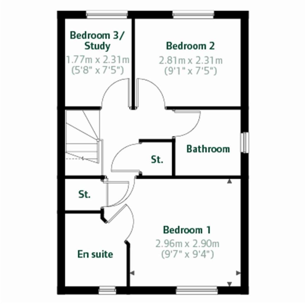 Coseley New Village, Tipton, DY4 floorplan