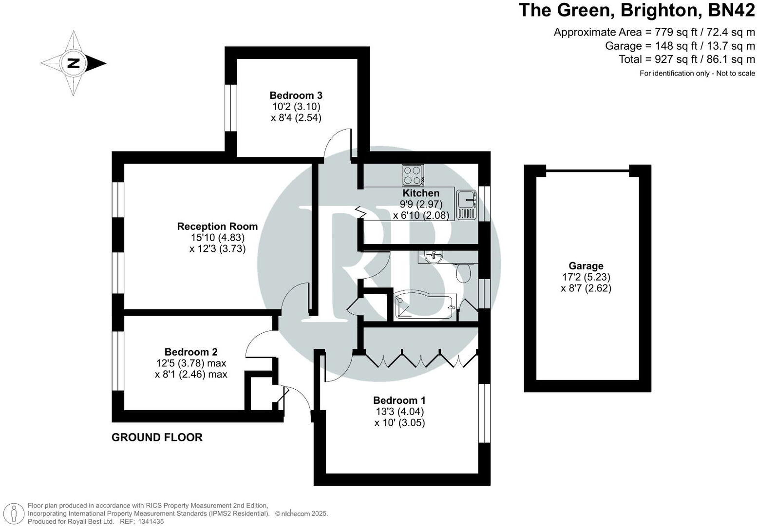 The Green, Southwick, Brighton, BN42 4GS floorplan