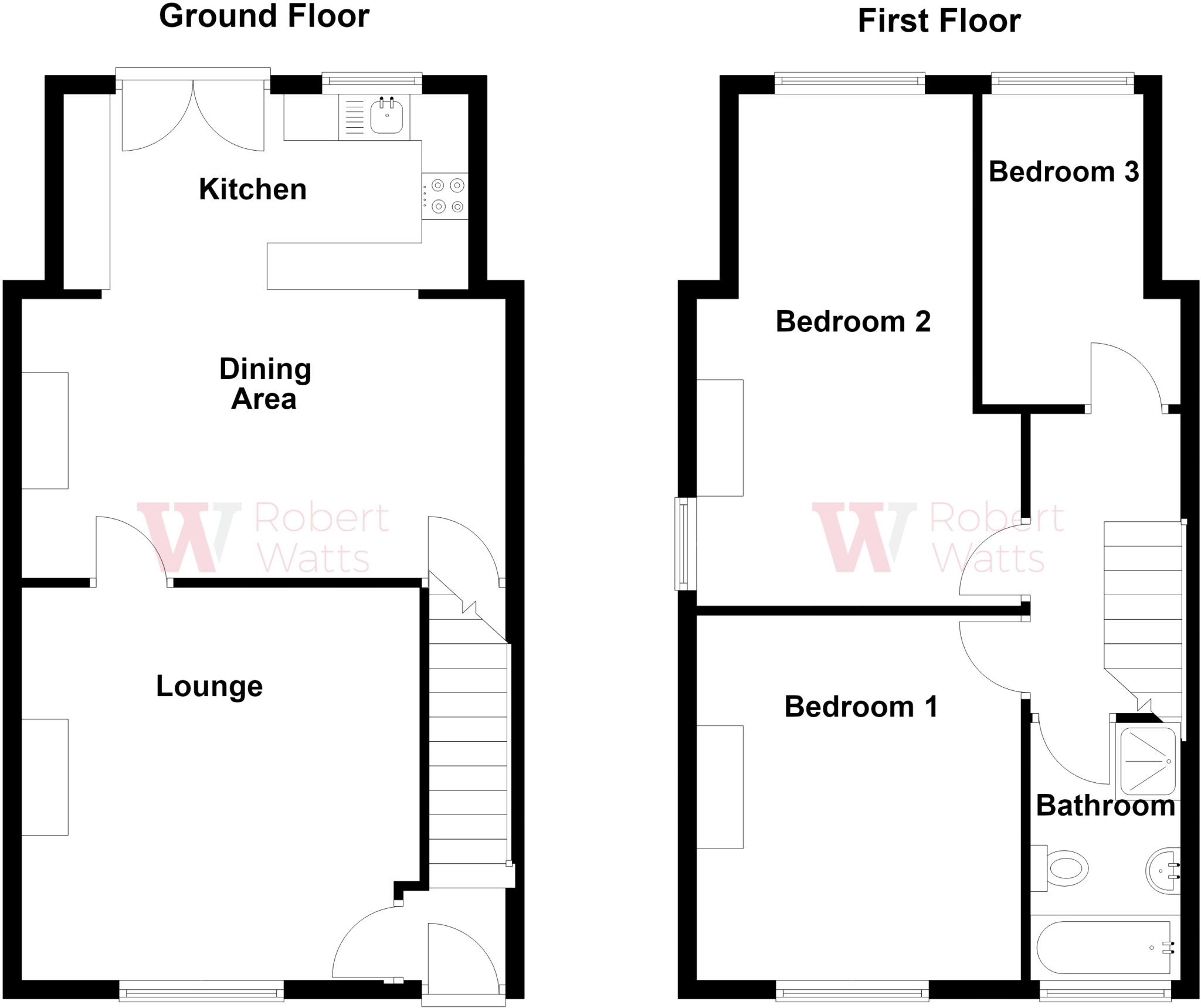 Vine Street, Cleckheaton, West Yorkshire, BD19 floorplan
