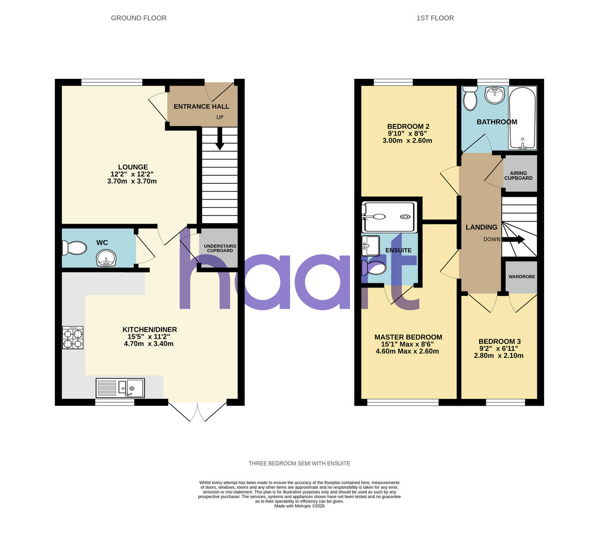 Hinde Way, Olney floorplan