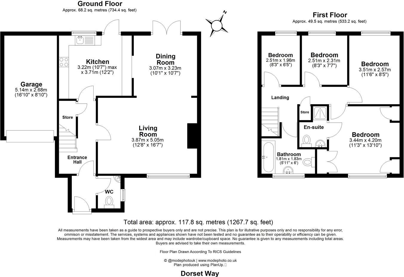 Dorset Way, Billericay floorplan