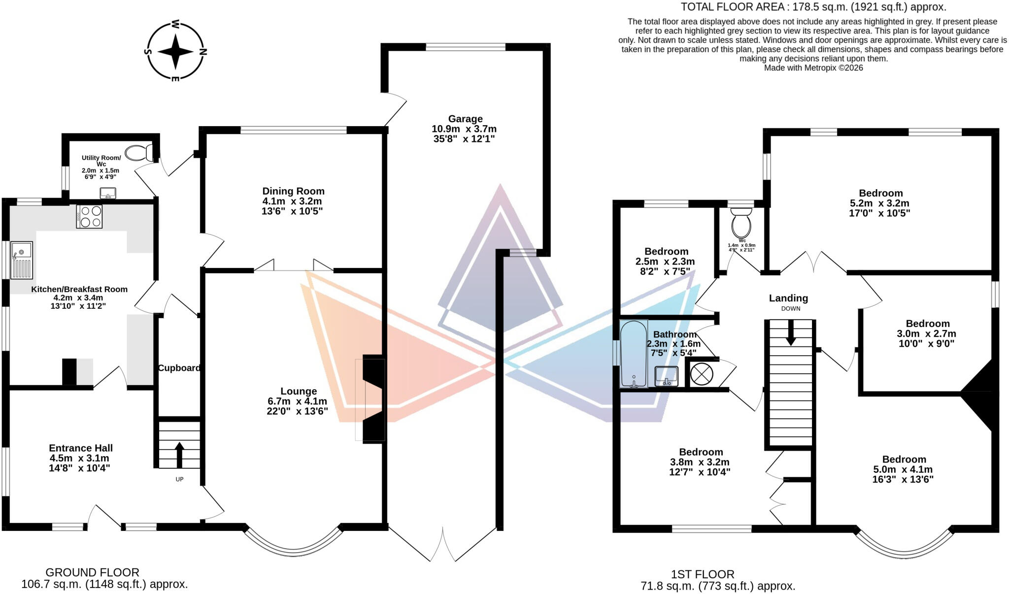 Landon Road, Herne Bay, CT6 floorplan