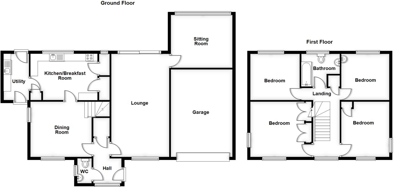 Beechwood Drive, Off Ellesmere Road, Shrewsbury floorplan