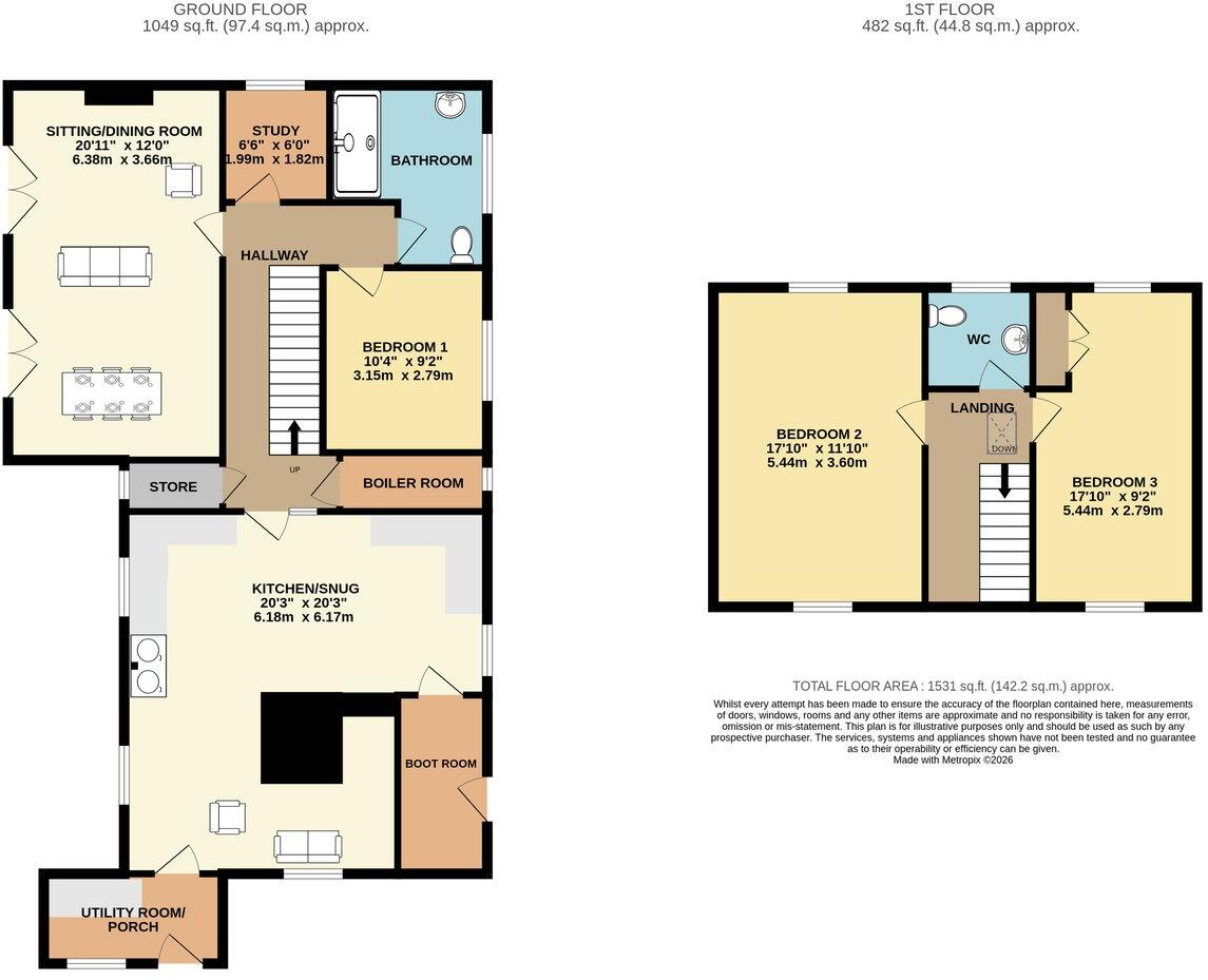 Lonsdale Place, Flimby, Maryport, CA15 floorplan