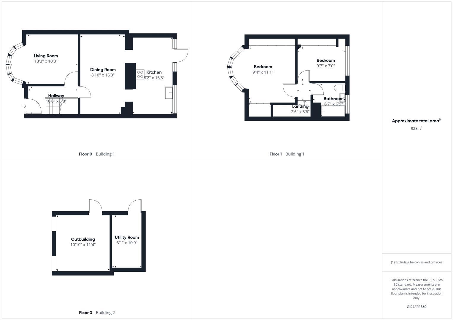 Seaton Gardens, Ruislip floorplan