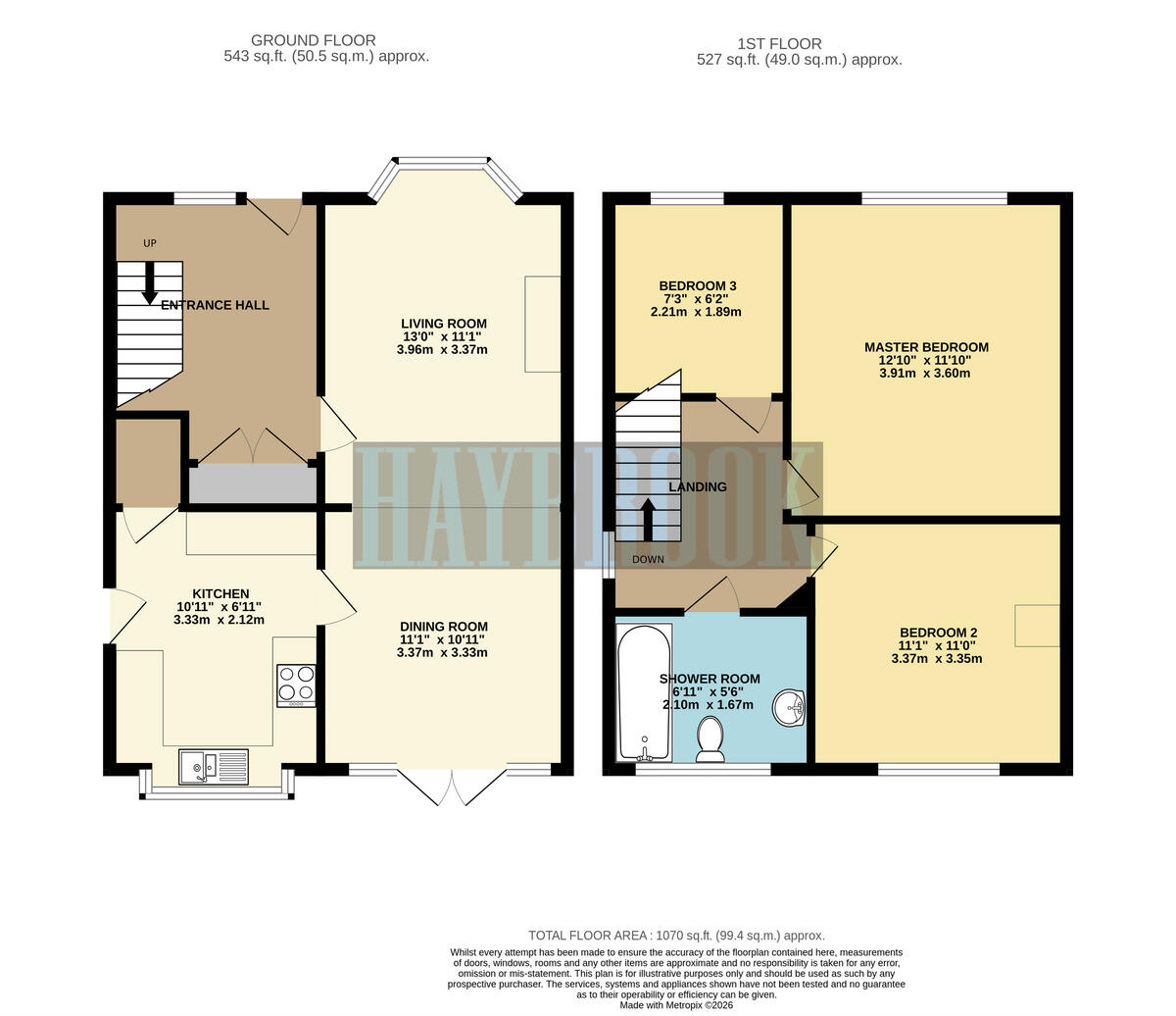 Gleadless Common, Sheffield floorplan