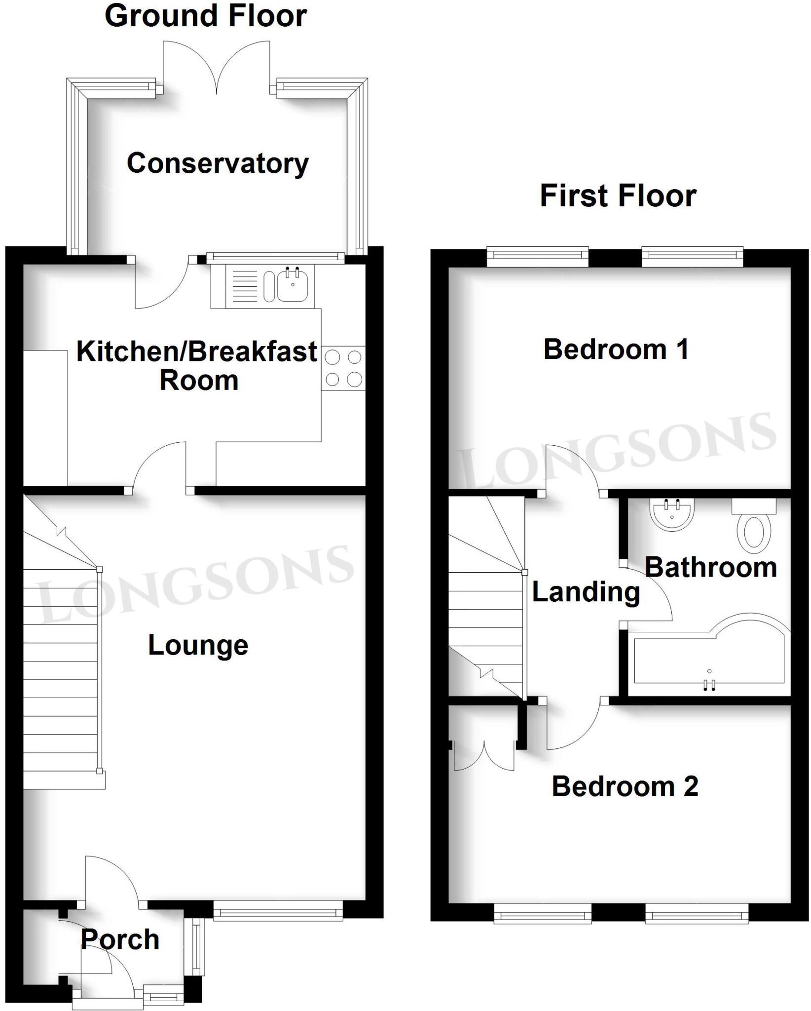 Montagu Close, Swaffham floorplan