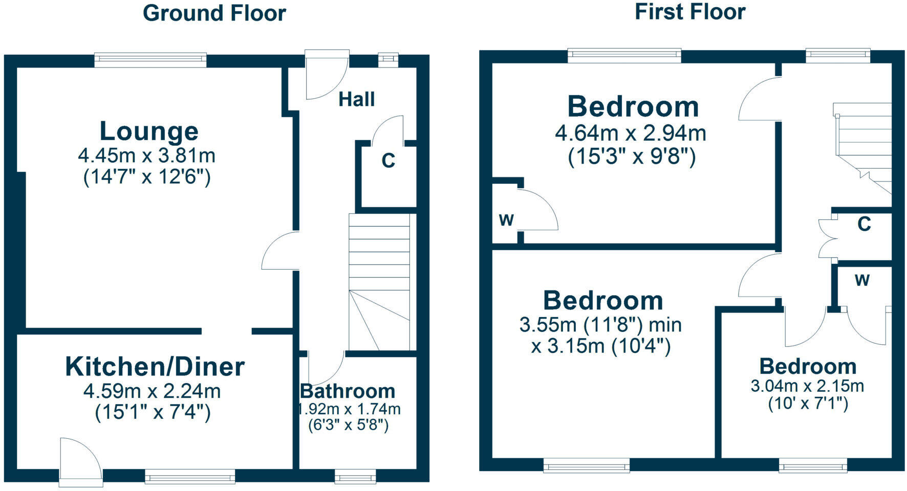 28 Hutchison Street, Maybole, KA19 7EA floorplan