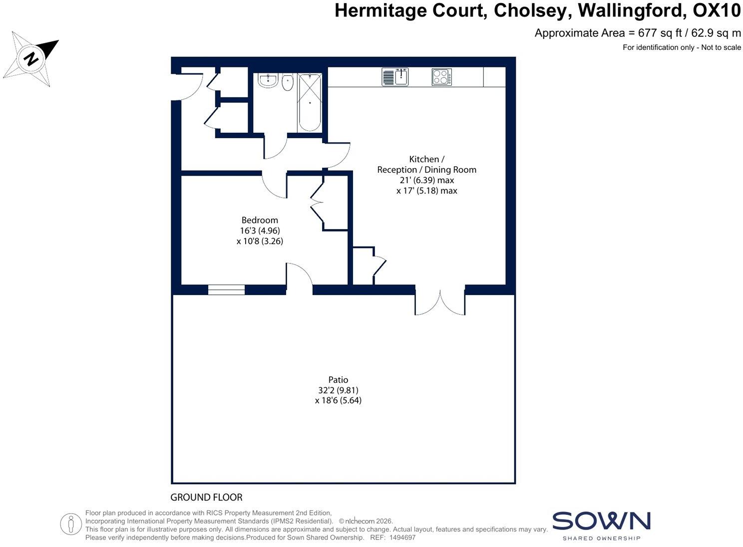 Hermitage Court, Cholsey, Wallingford floorplan