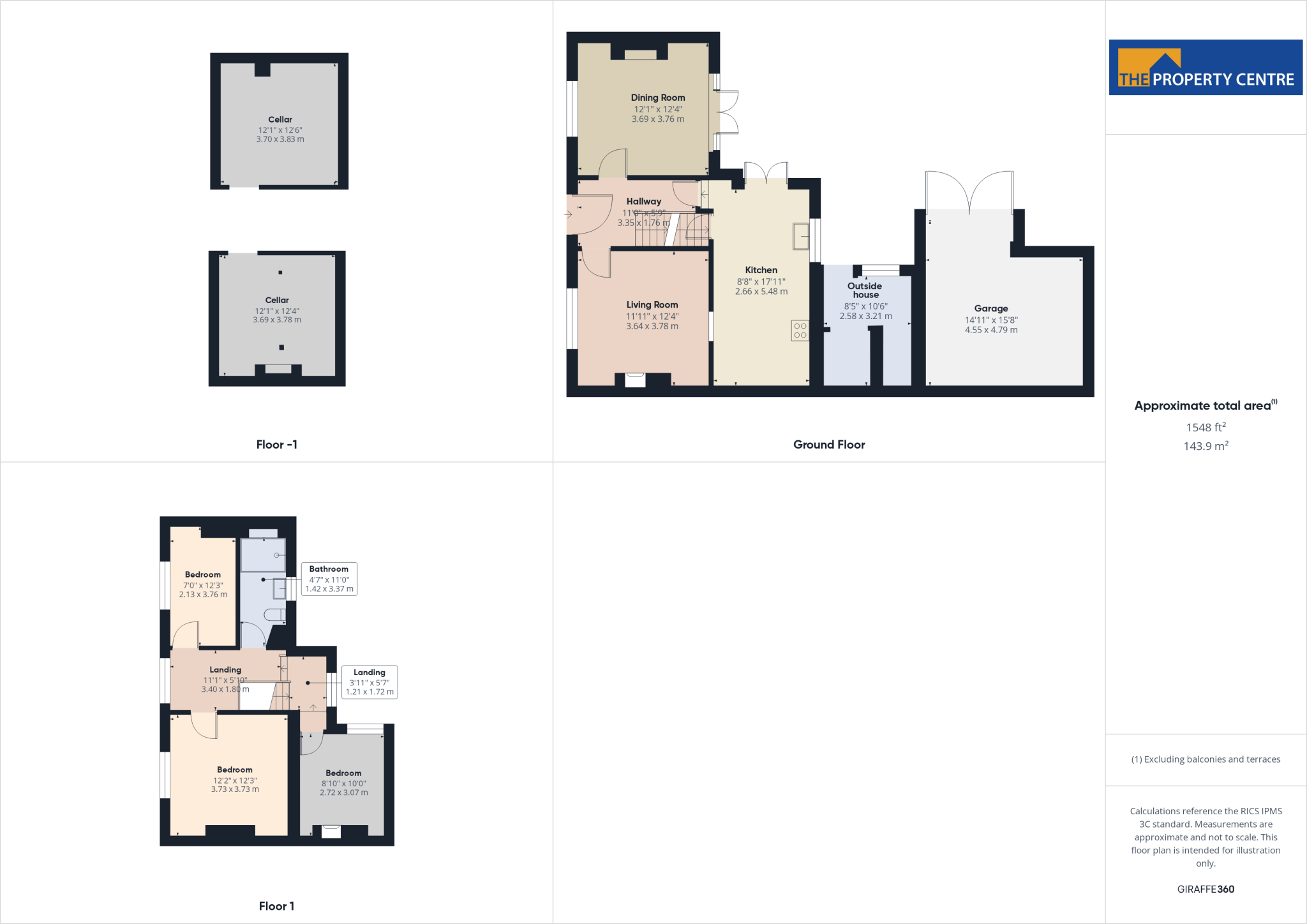 Rainbow Hill, Worcester, Worcestershire, WR3 floorplan