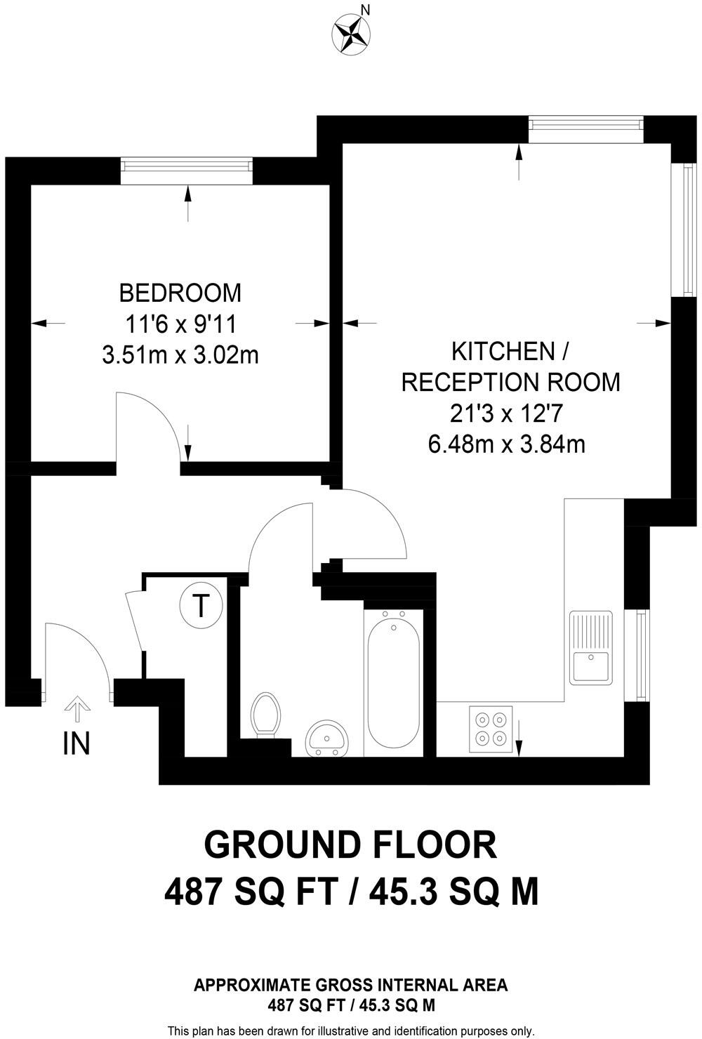 Meadow Way, Caversham, Reading, RG4 floorplan