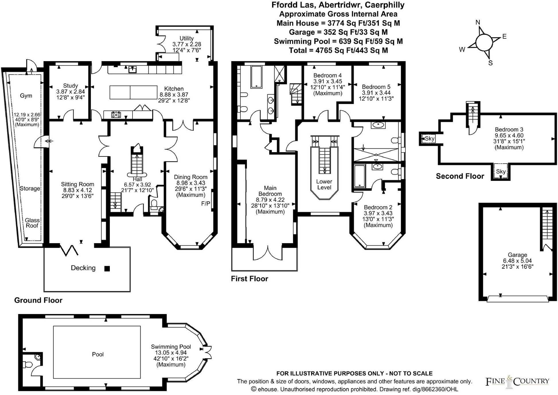 29, Ffordd Las, Abertridwr, CF83 floorplan