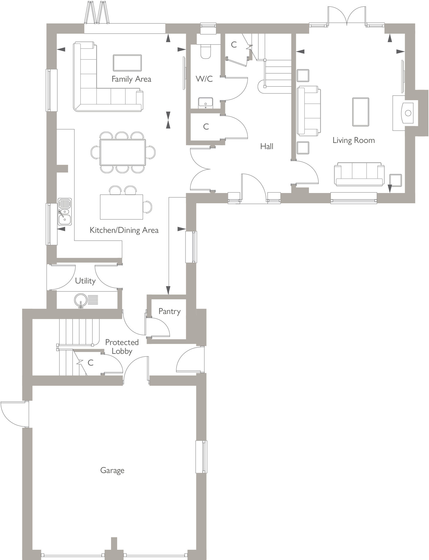 King's Water, Spine Road West, Ashton Keynes, Cirencester, SN6 floorplan