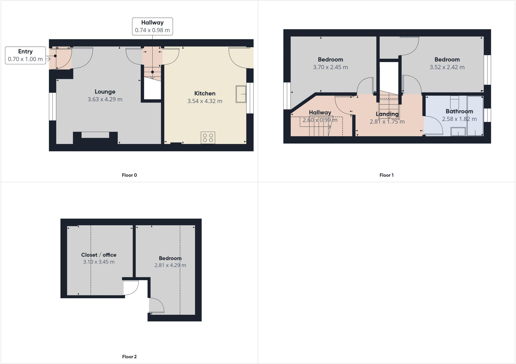 Ripponden Road, Oldham, Greater Manchester, OL1 floorplan