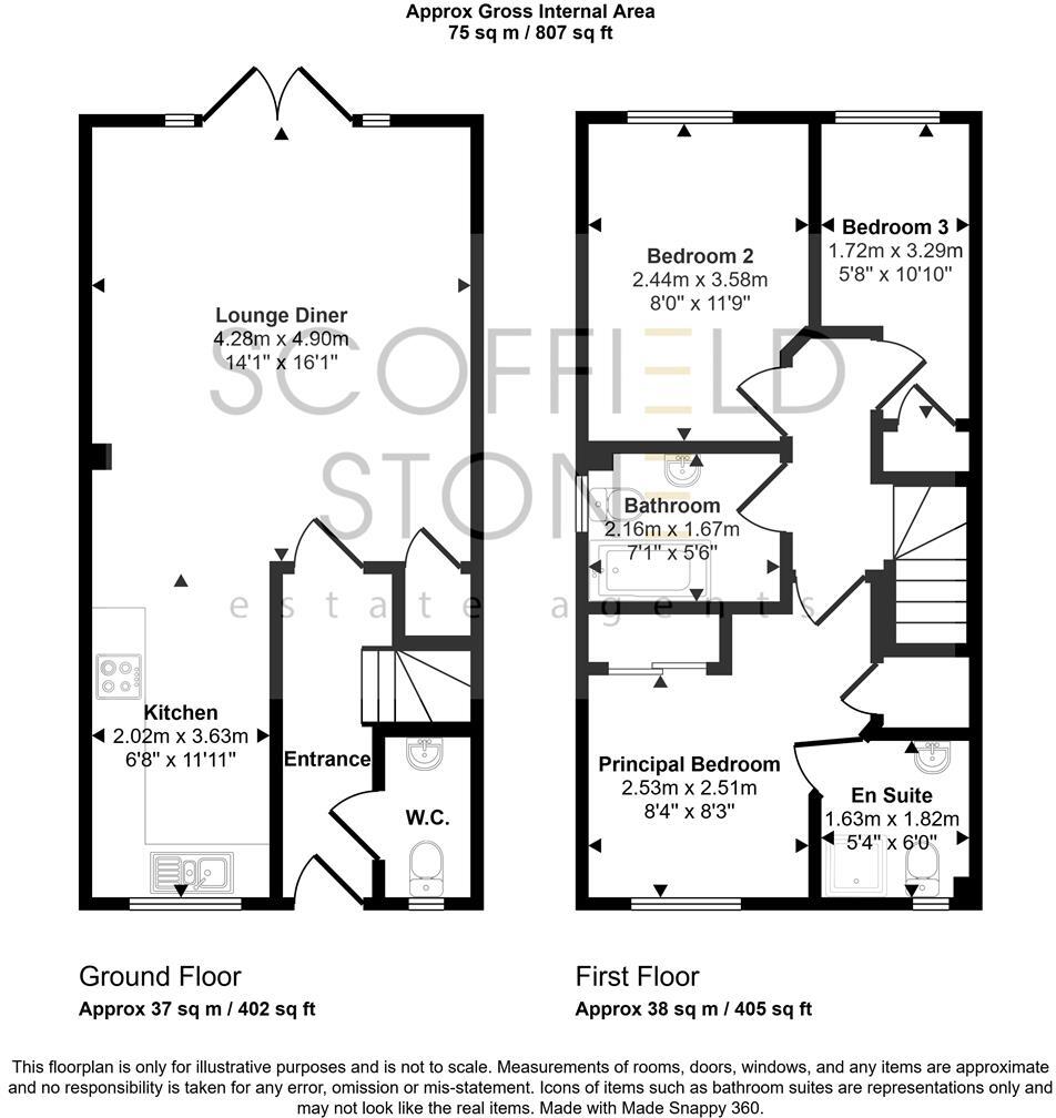 Packington Road, Hilton, Derby floorplan