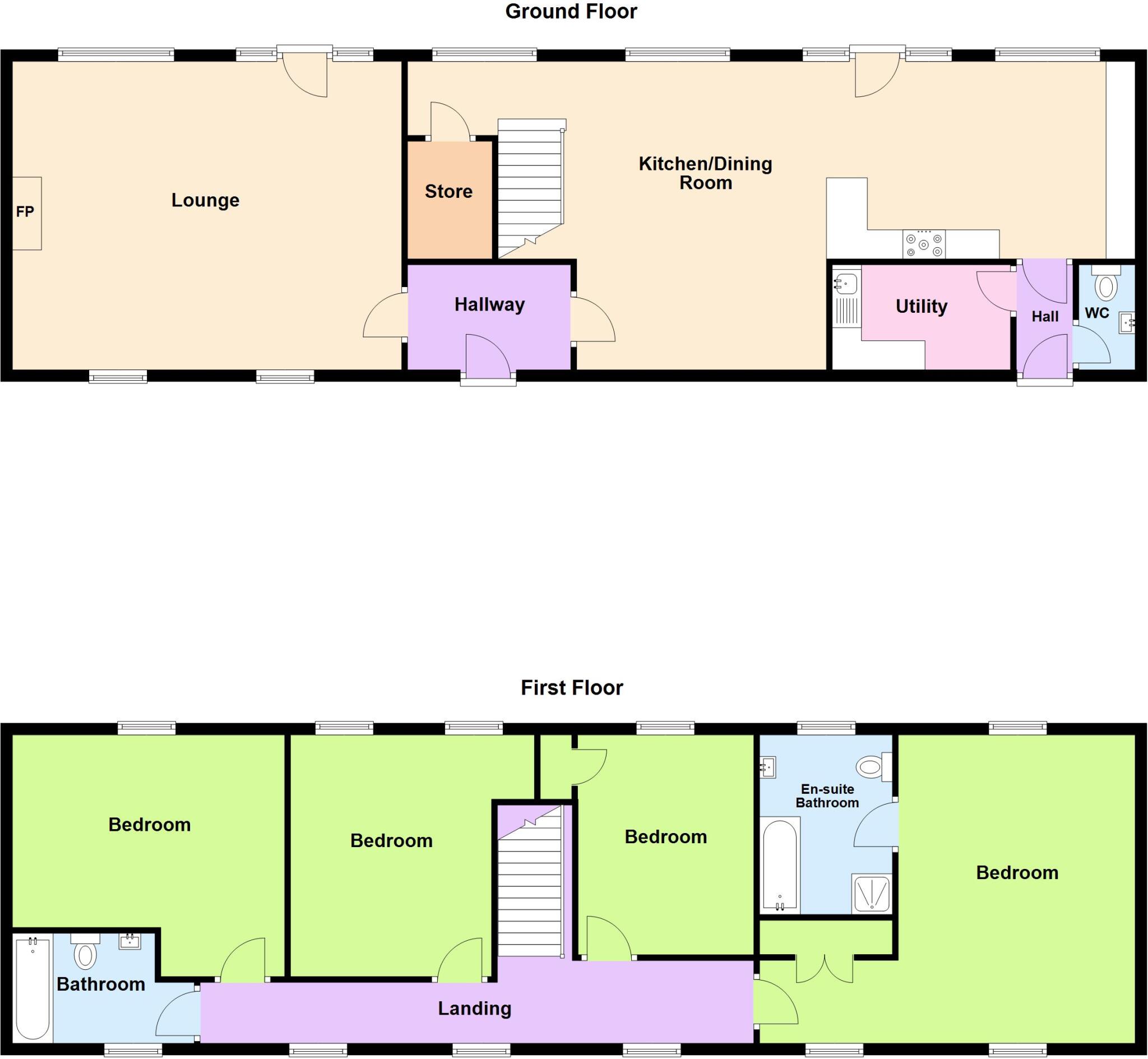 The Rhos, Haverfordwest, Pembrokeshire, SA62 floorplan