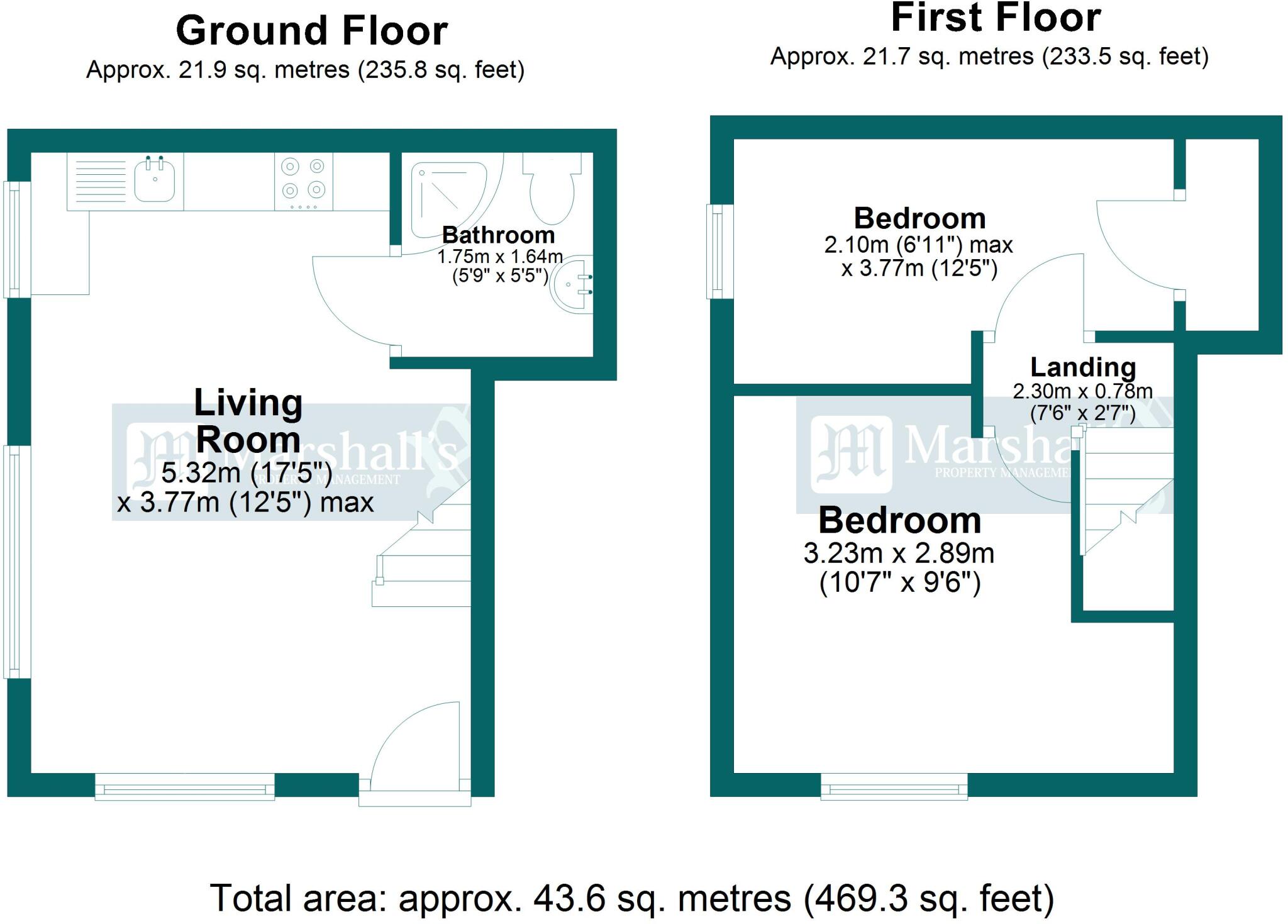 Penzance, Cornwall floorplan
